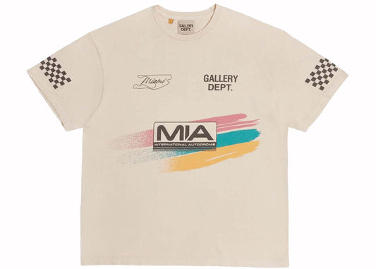 Gallery Dept. x Miami International Autodrone "Miami Grand Prix" MIA Merch Tee Archival White