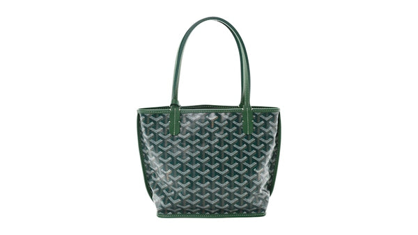 Goyard Mini Green Goyard Anjou Tote