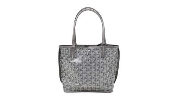 Goyard Mini Grey Goyard Anjou Tote