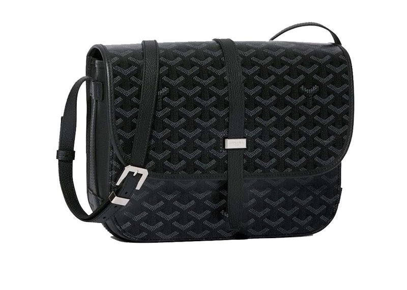 Goyard Belvedere MM Bag Jet Black