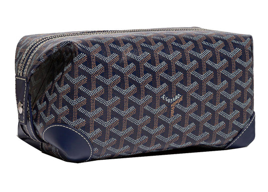 Goyard Boeing 25 Toilet Bag Navy Blue