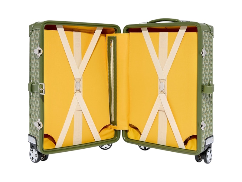 Goyard Bourget PM Trolley Case Khaki