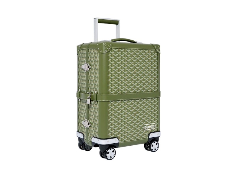 Goyard Bourget PM Trolley Case Khaki