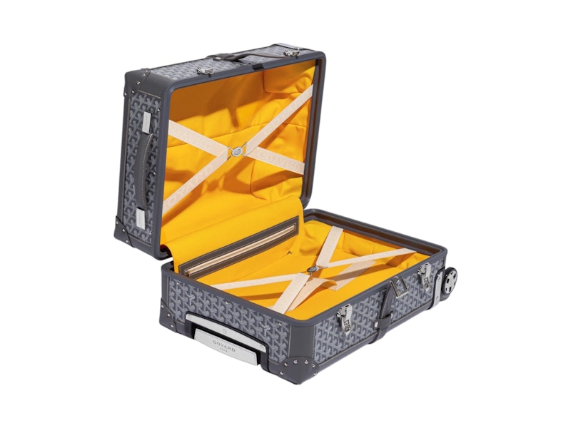 Goyard Bourget Trolley Case PM Grey