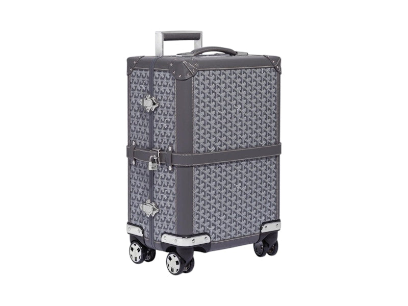 Goyard Bourget Trolley Case PM Grey