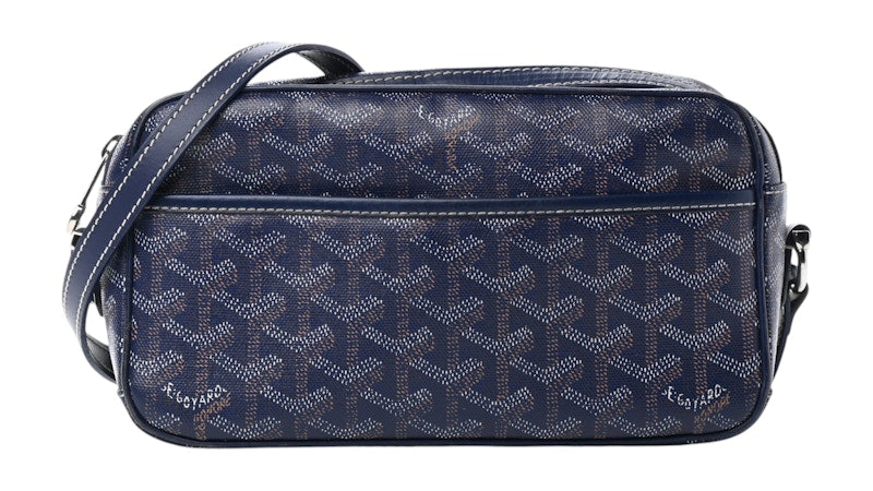 Goyard Goyardine Navy Blue Goyard Cap Vert Crossbody