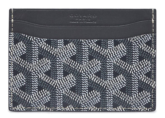 Goyard Card Holder Goyardine Gray