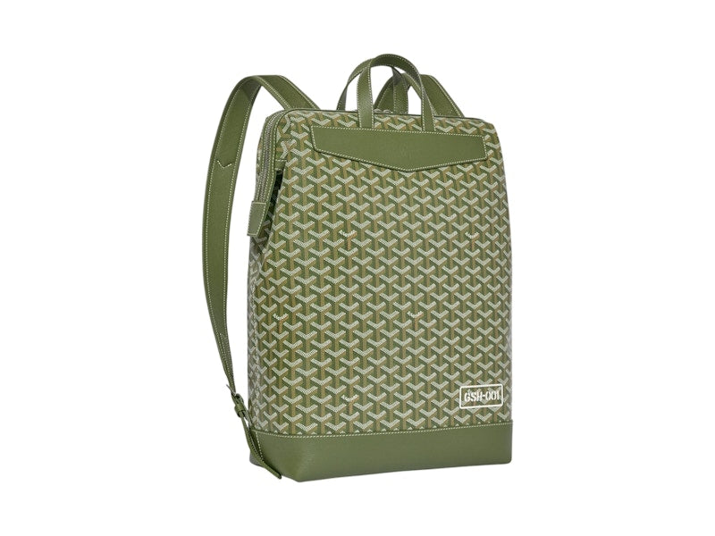 Goyard Cisalpin Backpack Khaki