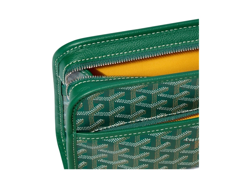 Goyard Jouvence Toiletry Bag PM Green