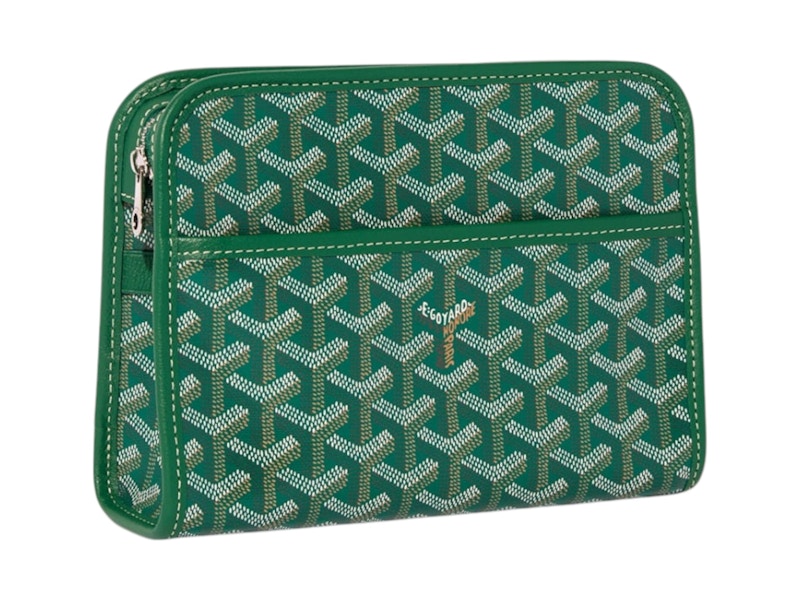 Goyard Jouvence Toiletry Bag PM Green