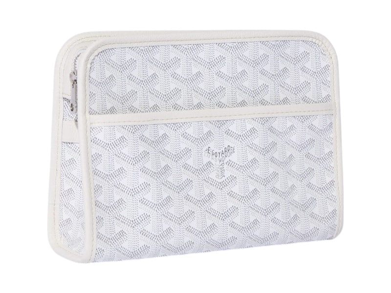 Goyard Jouvence Toiletry Bag PM White