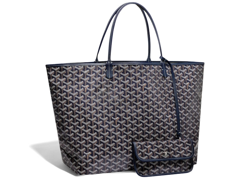 Goyard Saint Louis Tote GM Navy Blue