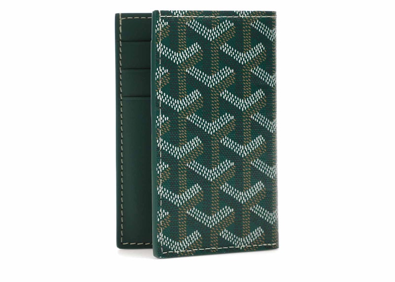 Goyard Saint Pierre Card Holder Green