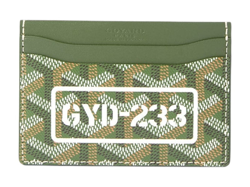Goyard Saint - Sulpice Card Wallet Khaki
