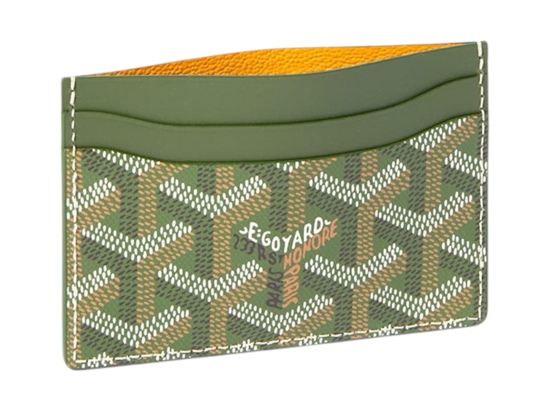 Goyard Saint - Sulpice Card Wallet Khaki