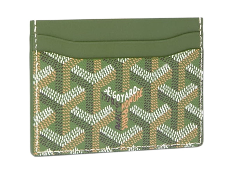 Goyard Saint - Sulpice Card Wallet Khaki