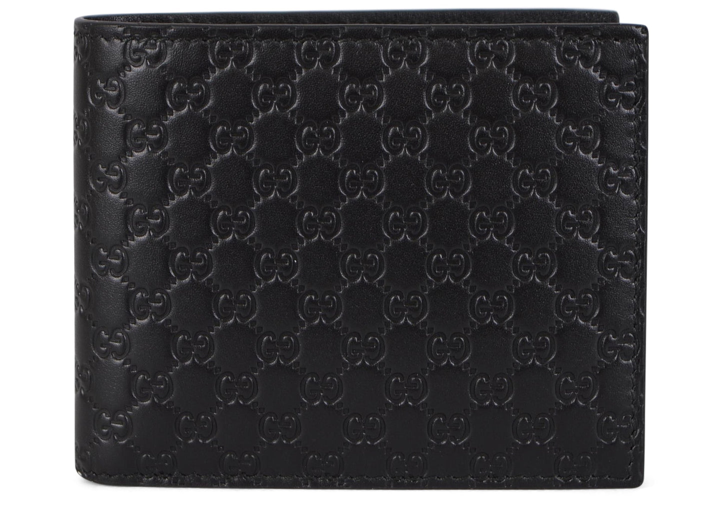 Gucci Bifold Wallet MicroGuccissima Black