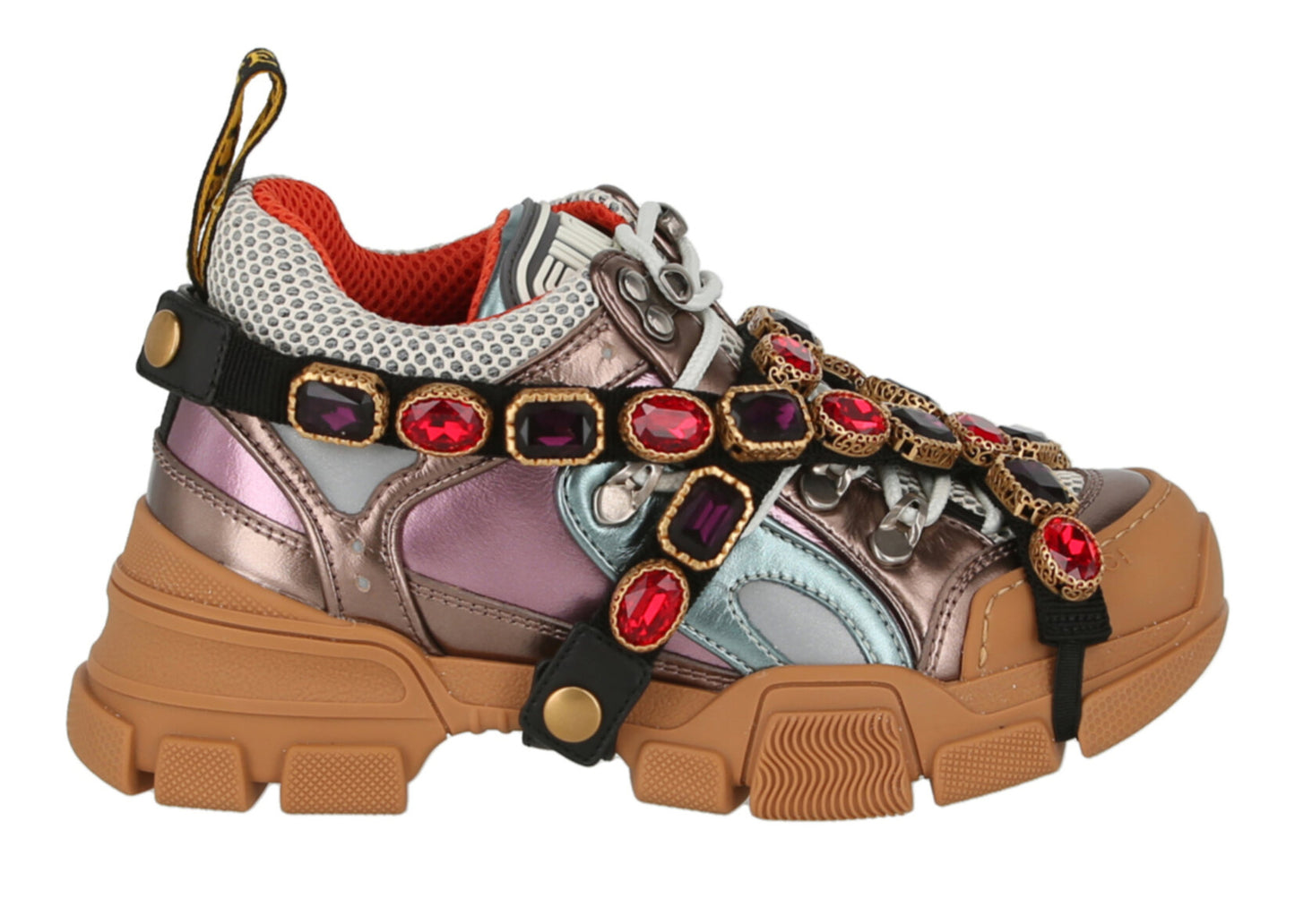 Gucci Flashtrek Crystal Metallic