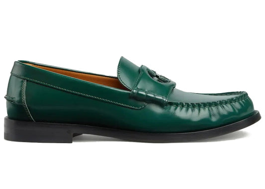 Gucci Interlocking G Loafers Green