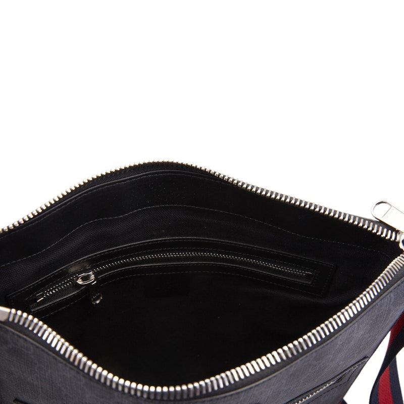 Gucci Messenger GG Supreme Black/Grey