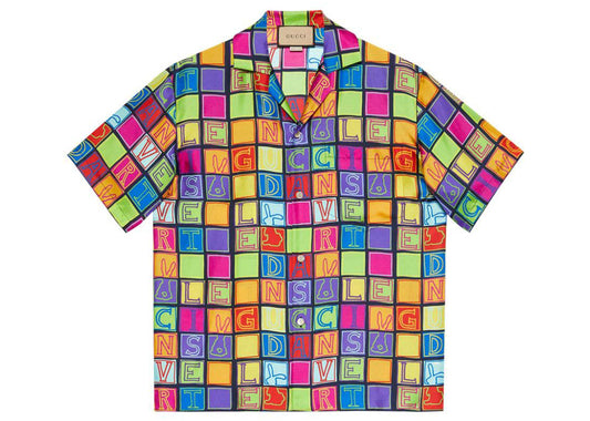 Gucci Multicolour Silk Shirt Multi