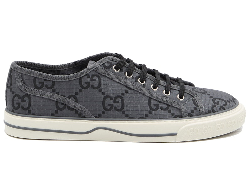 Gucci Tennis 1977 GG Monogram Grey Black