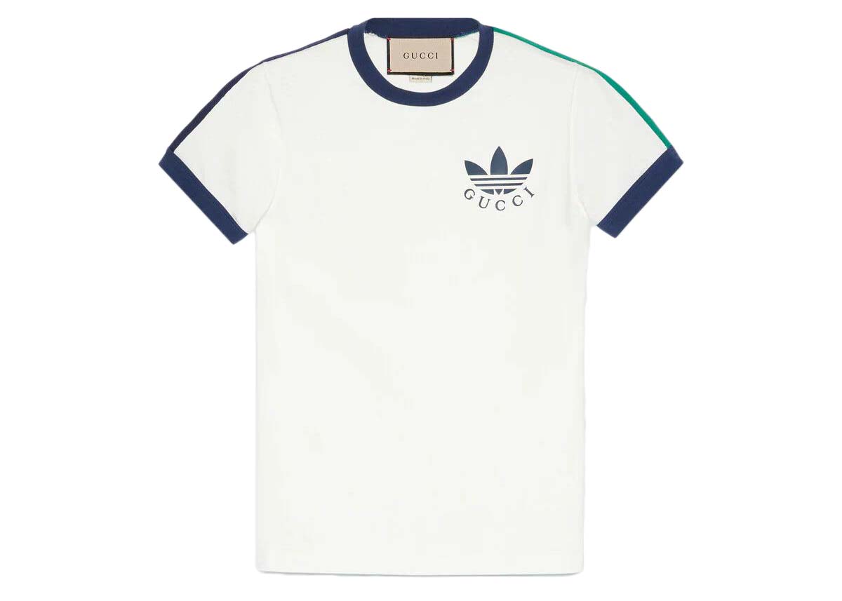 Gucci x Adidas Logo T-Shirt White