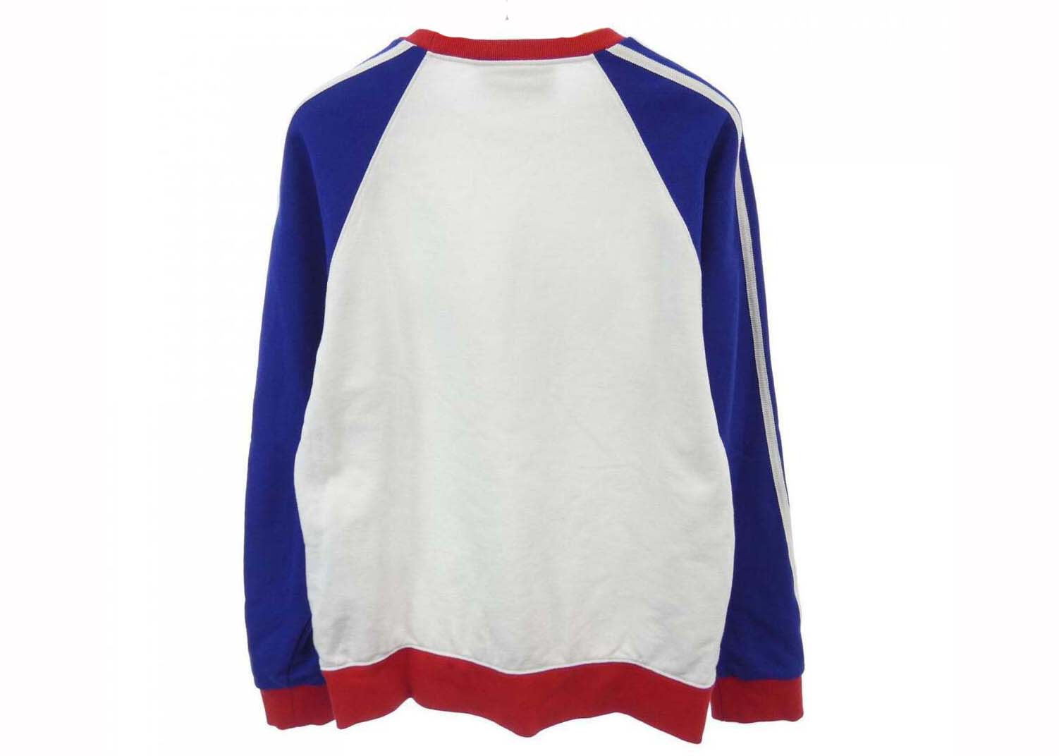 Gucci x Adidas Sweatshirt White Blue Red