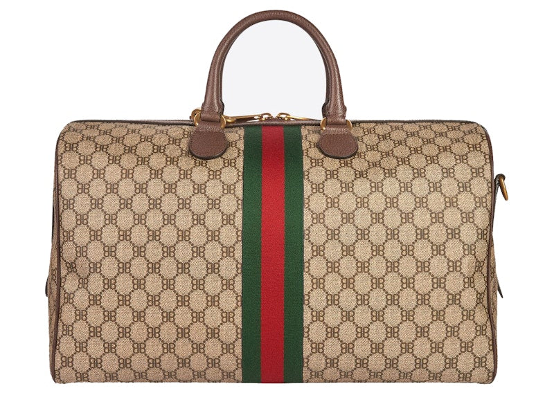 Gucci x Balenciaga The Hacker Project Medium Duffle Bag Beige