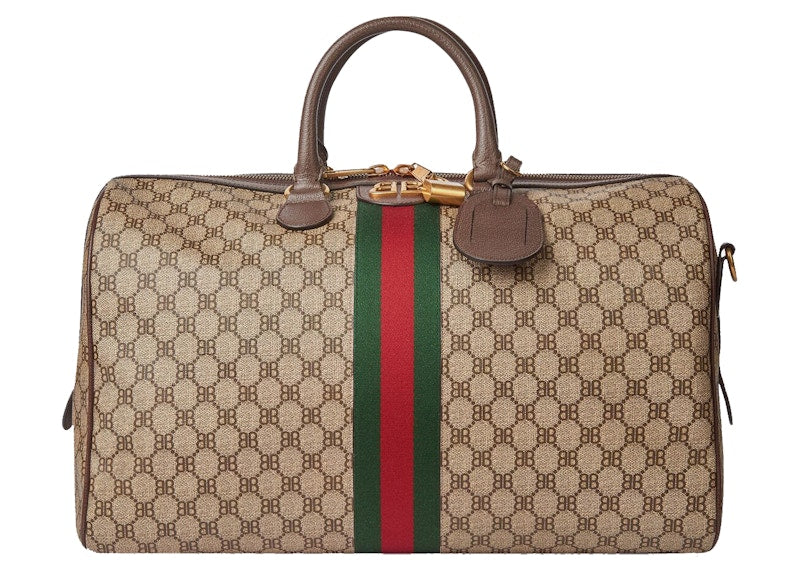 Gucci x Balenciaga The Hacker Project Medium Duffle Bag Beige