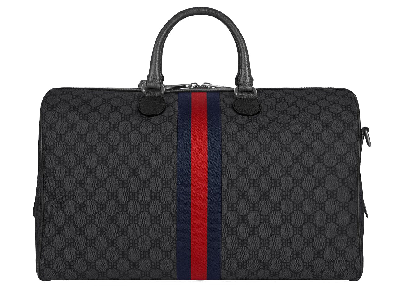 Gucci x Balenciaga The Hacker Project Medium Duffle Bag Black Sneaker Store Co