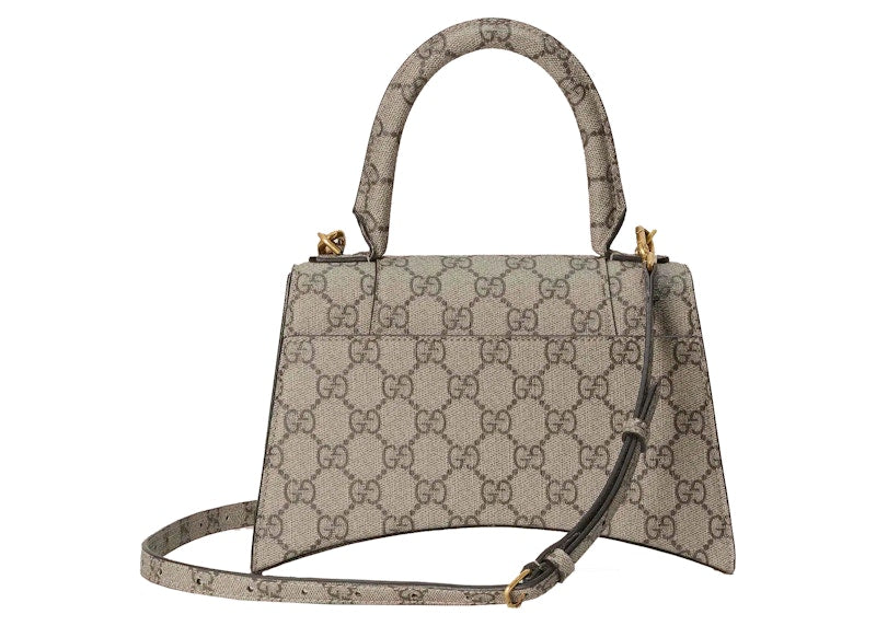 Gucci x Balenciaga The Hacker Project Small Hourglass Bag Beige/Ebony