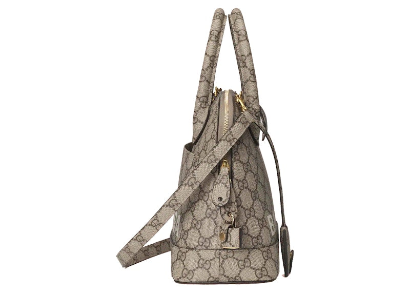 Gucci x Balenciaga The Hacker Project Small Ville Bag Beige/Ebony