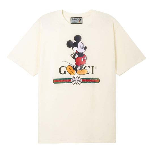 Gucci x Disney Mickey Oversize T-Shirt White 