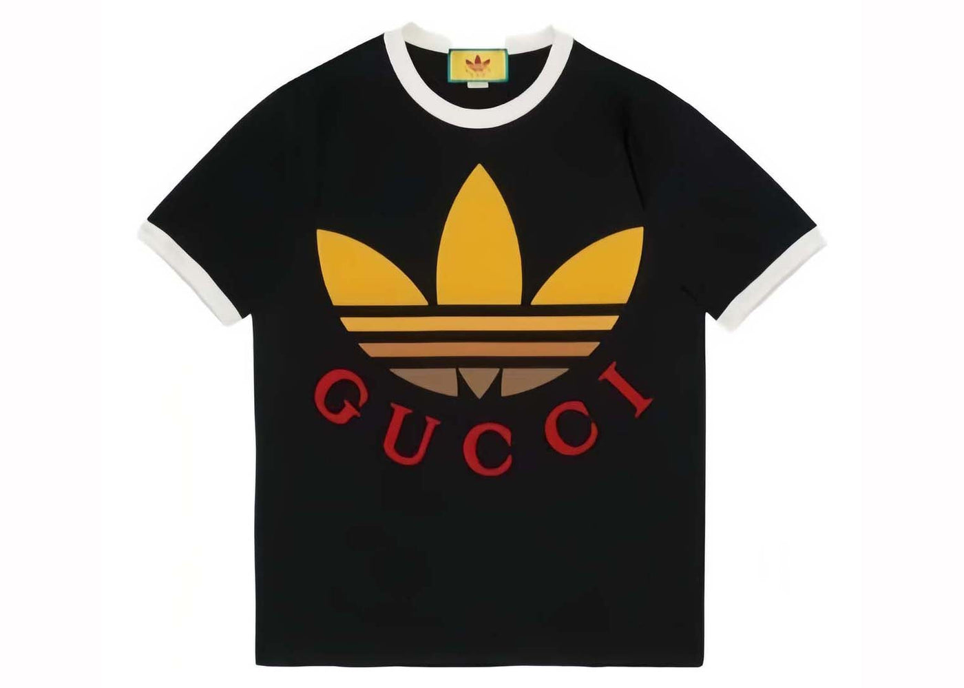 新品 未使用 限定 コラボ adidas x Gucci ロゴTシャツ S - メルカリ
