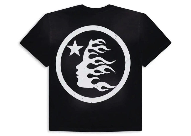 Hellstar Classic Logo Gel Print T-shirt Black