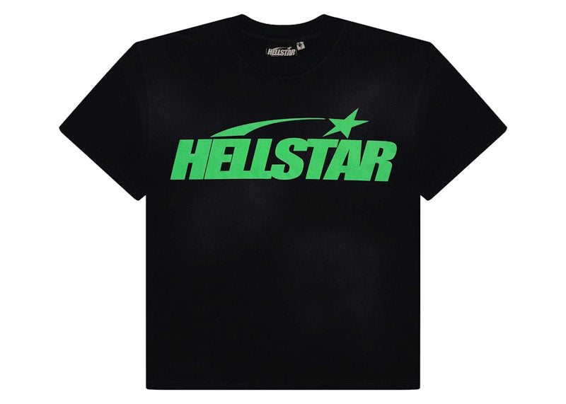 Hellstar Classic T-shirt (Regular Print) Black/Green