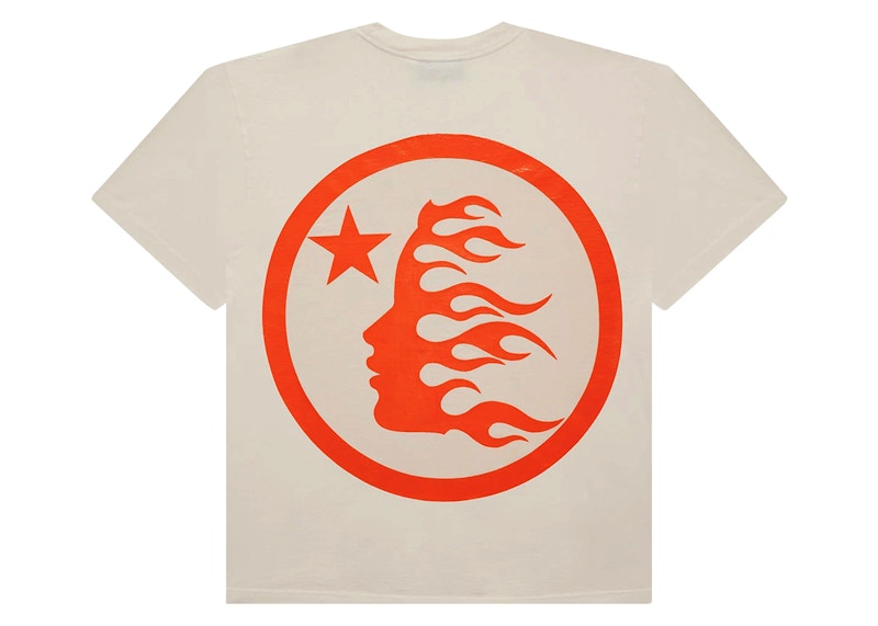 Hellstar Classic T-shirt (Regular Print) White/Orange