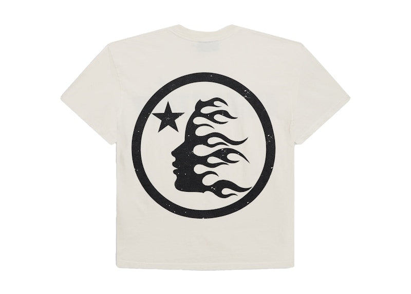 Hellstar Classic T-shirt White/Black (Gel Print)