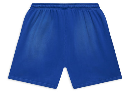 Hellstar Flame Shorts Blue