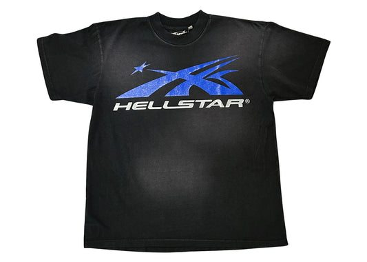 Hellstar Gel Sport Logo (Black/Blue) T-shirt Black/Blue