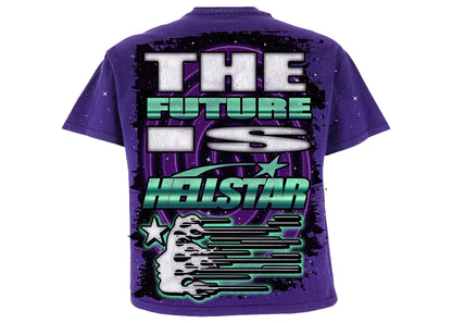 Hellstar Goggles T-Shirt Purple