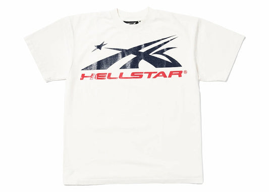 Hellstar Sport Logo Gel T-shirt White