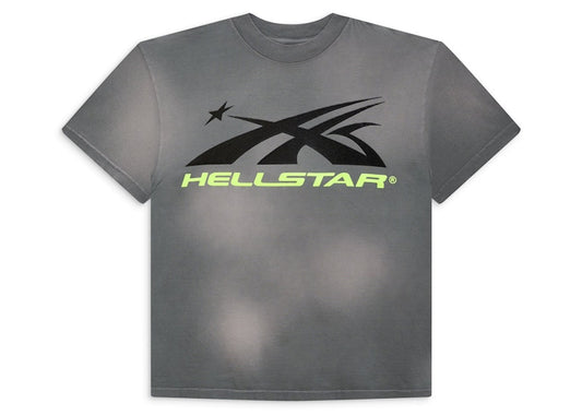 Hellstar Sports Core Logo Gel T-Shirt Grey