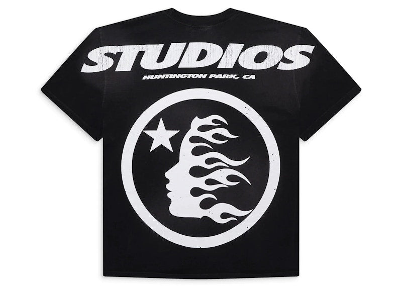 Hellstar Studios Cartoon Logo T-shirt Yellow