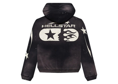 Hellstar Studios Zip Hoodie Black