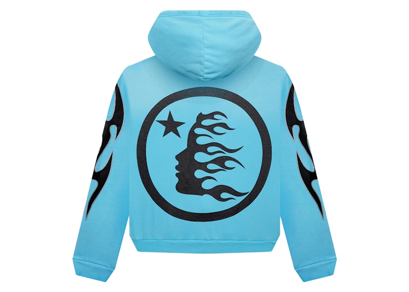 Hellstar Studios Zip Hoodie Blue