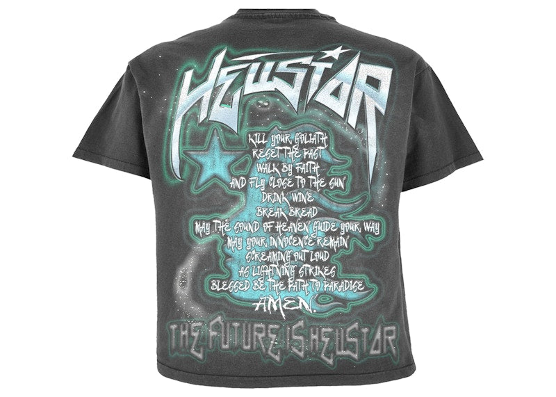 Hellstar The Future T-Shirt Black/Blue