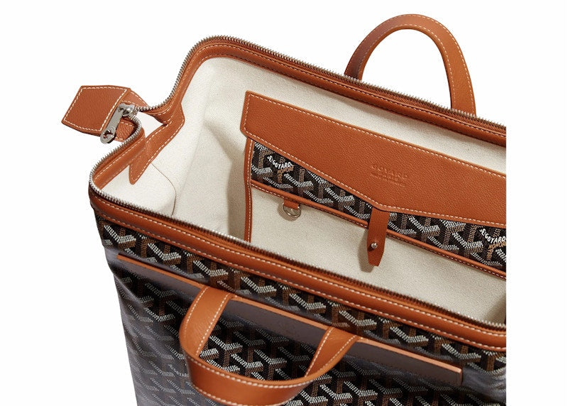 Goyard Cisalpin Backpack Black/Tan