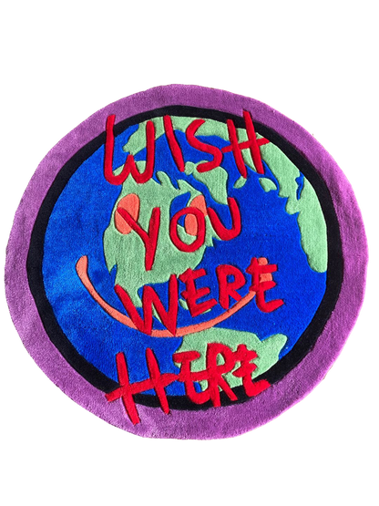 Travis Scott Astroworld Wish You Were Here Rug Multi